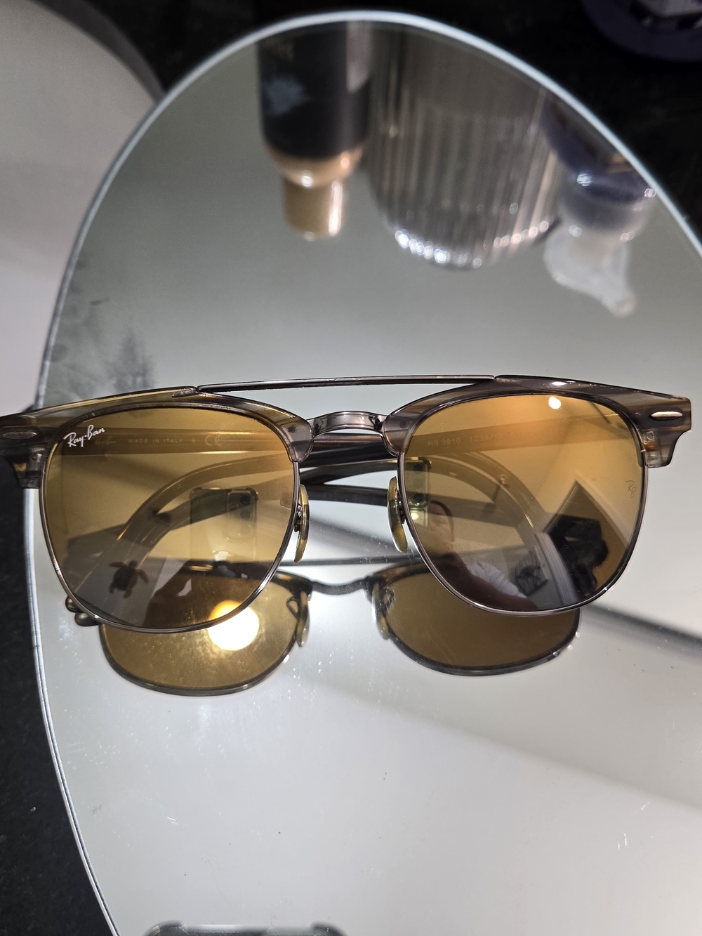 Ray-Ban Clubmaster Double Bridge Womens Sunglasses
